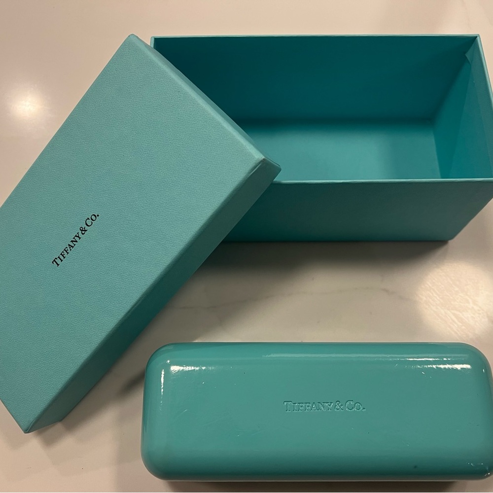 Tiffany & Co. Blue Jewelry Box Set